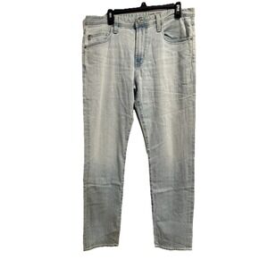 AG ED DENIM Jeans The‎ Graduate Leg  Straight Men's Sz 34 - Aged Denim
